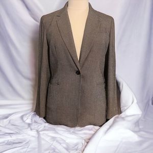 Jones New York Blazer Tan in Size 14 (Preowned)